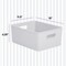 Superio Plastic Storage Container Bins, Organizer Baskets, Boxes for Organizing Closet Shelves Drawer Shelf